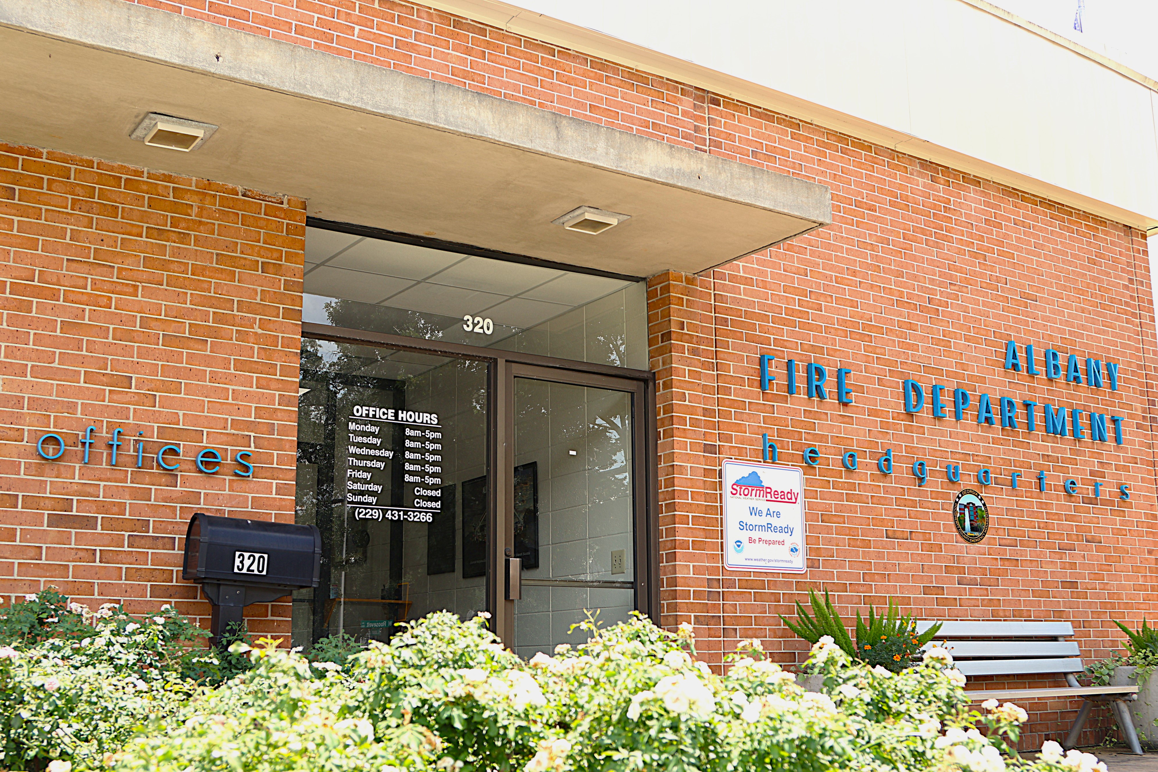 Administration entrance