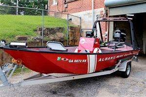 Photo of water rescue boat