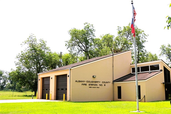 Fire station 9 located on Antioch Rd