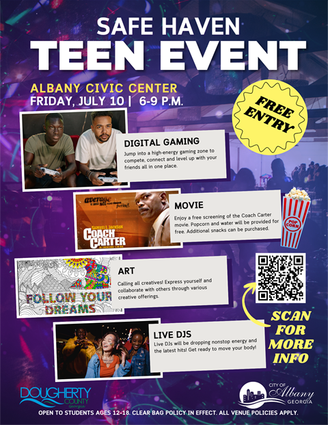 Safe Haven July 10 Flyer