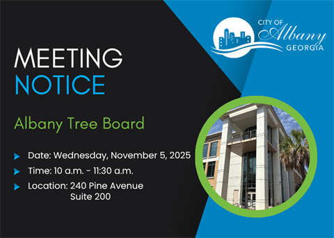 Meeting Notice Cover Art: Albany Tree Board - 11/5/25