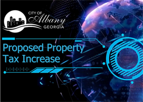 Press Release Cover Art - Proposed Property Tax Increase