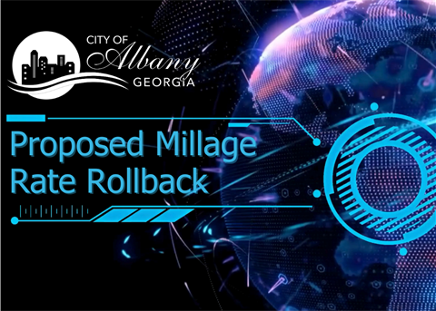Proposed Millage Rate Rollback Press Release Cover Art